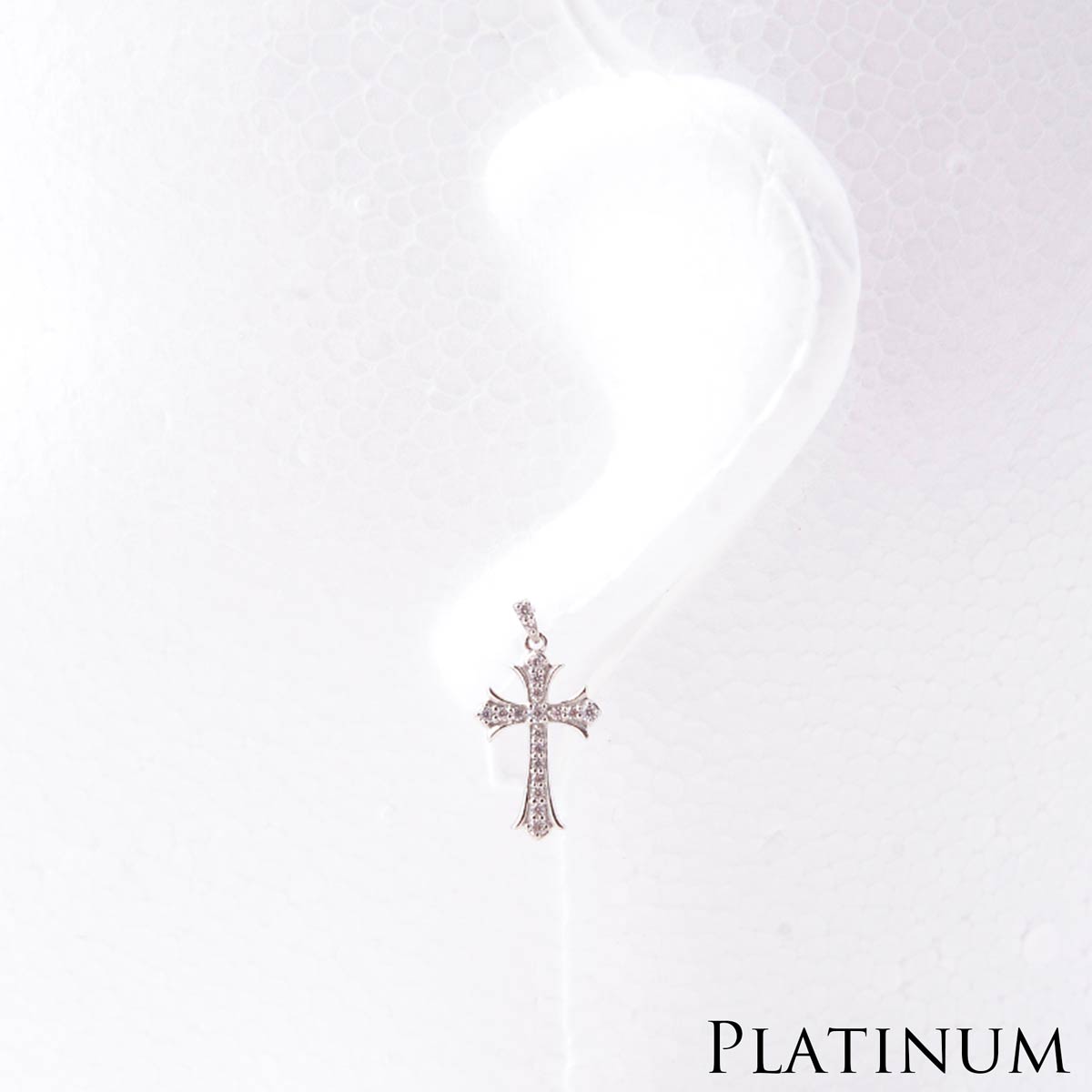 CROSS PIERCE PLATINUM