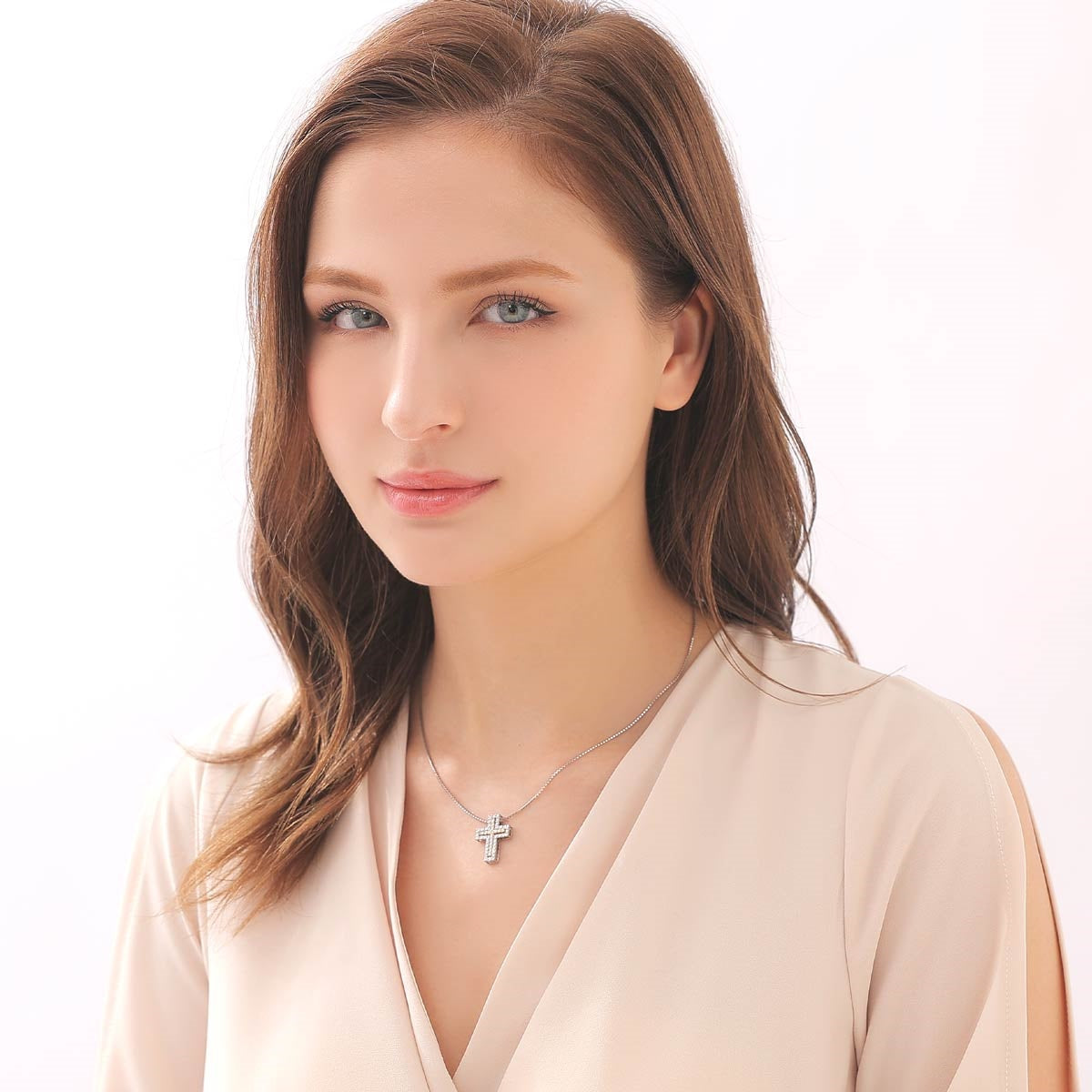3WAY CROSS NECKLACE