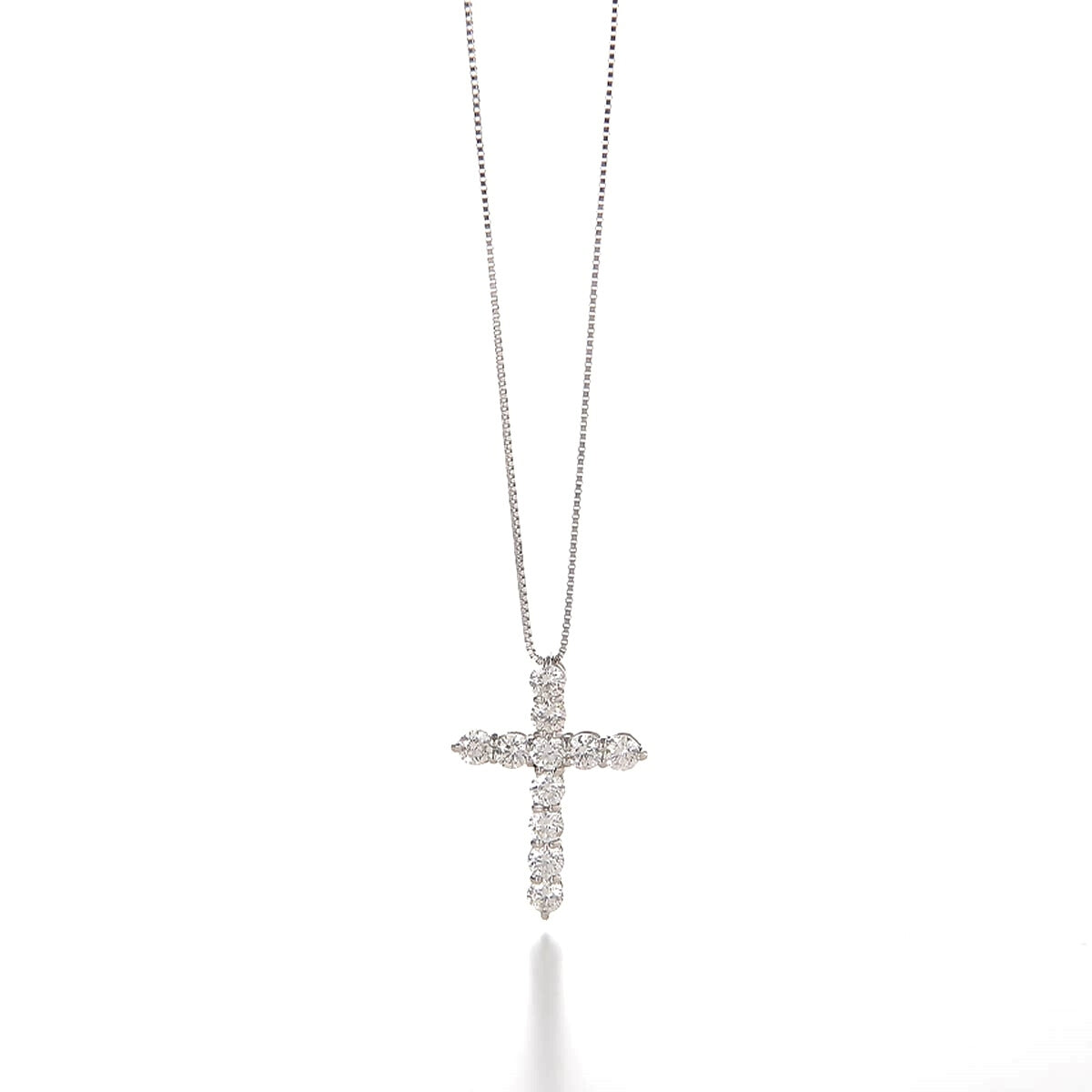 Cross Necklace 1.0 ct