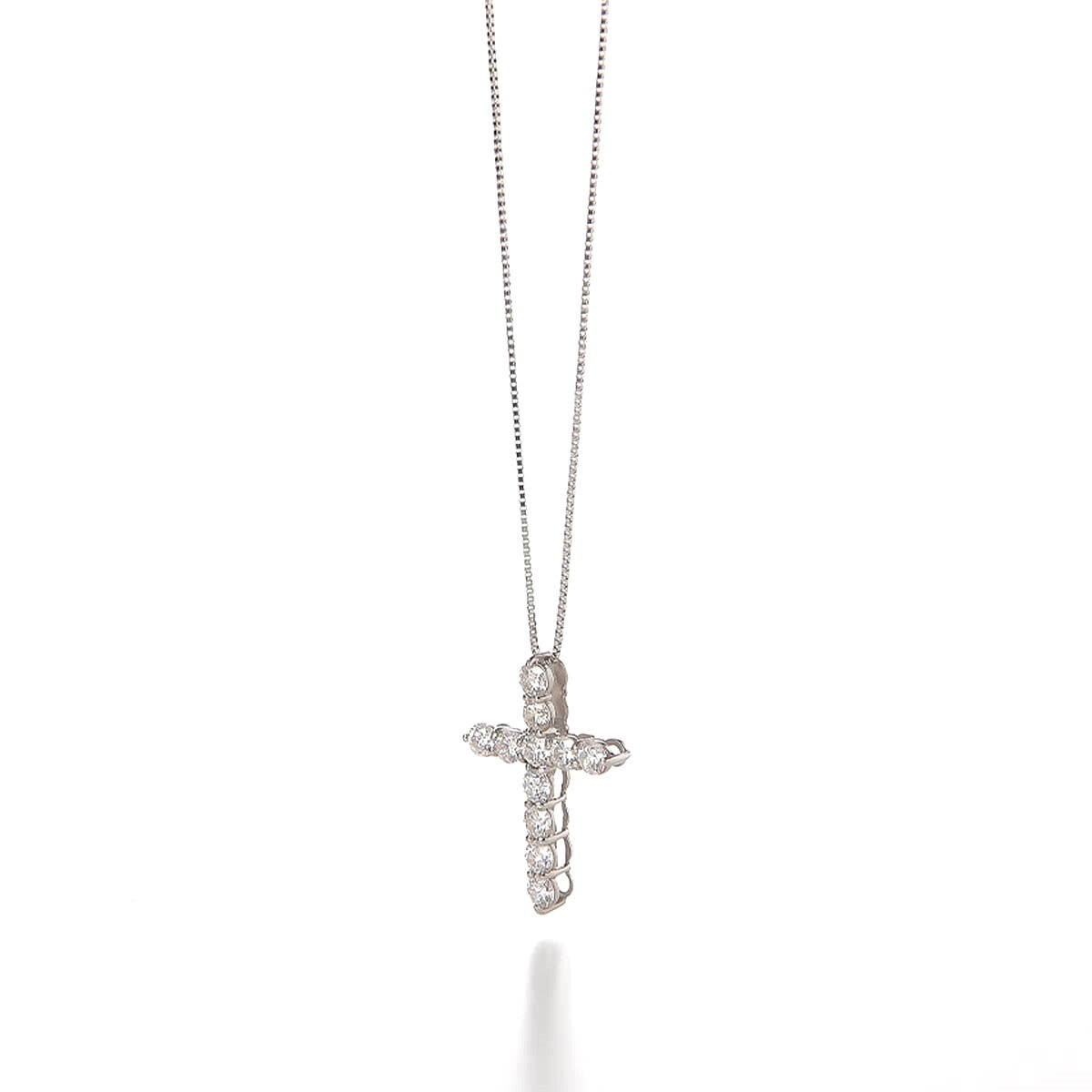 Cross Necklace 1.0 ct