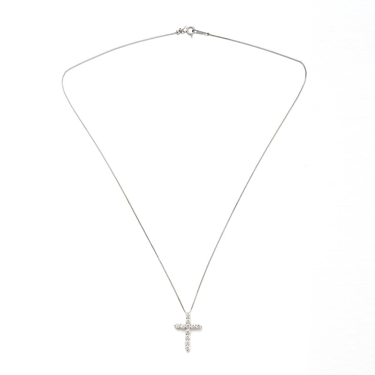 Cross Necklace 1.0 ct