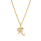 Initial Necklace / YELLOWGOLD A-Z