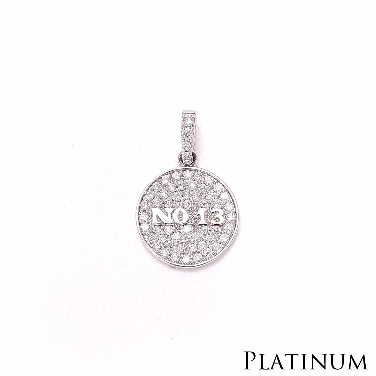 NO.13 DIAMOND PENDANT TOP