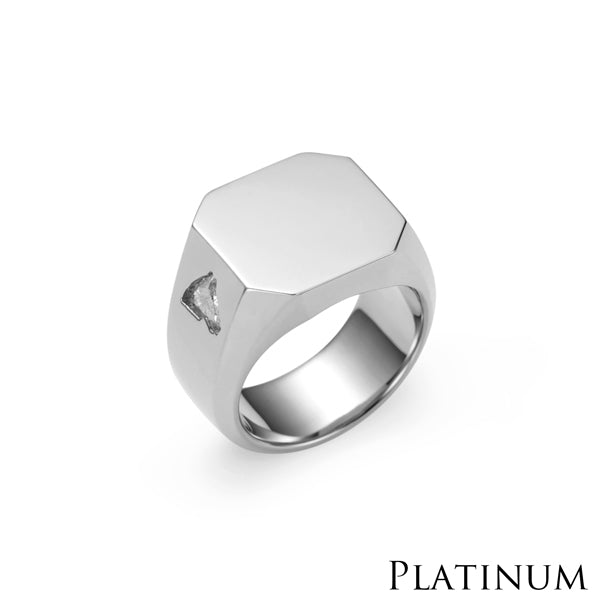 HORSE DIA SIGNET RING