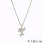 Initial Necklace / PLATINUM A-Z