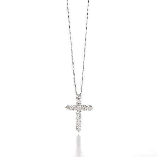 Cross Necklace 1.0 ct